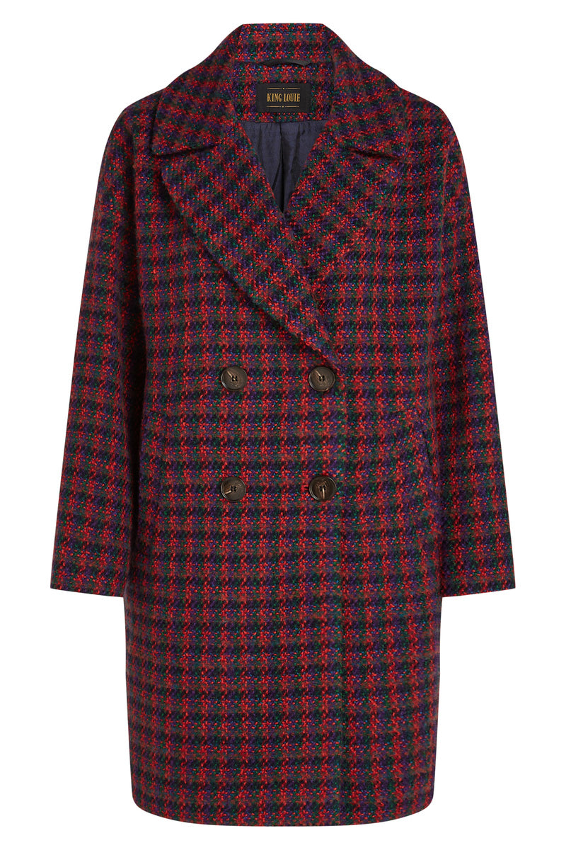 King Louie Nia coat Rosey