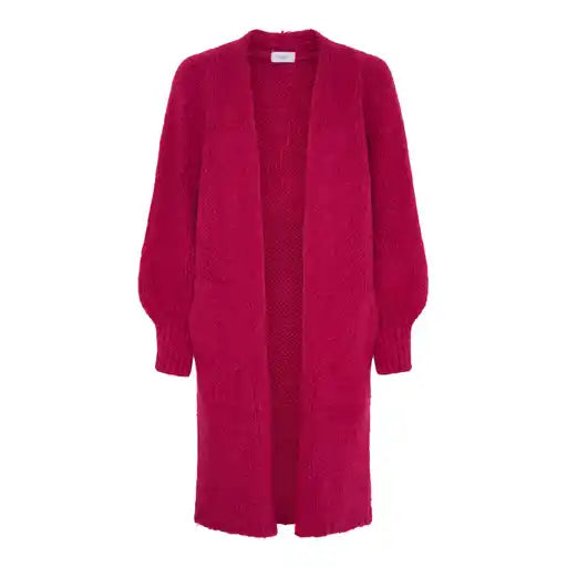 Mohair blend medium lang cardigan