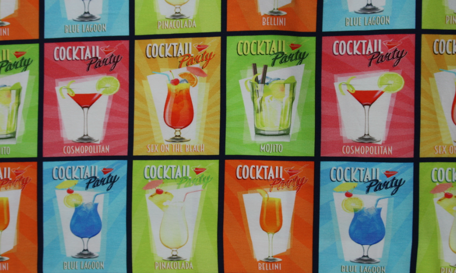 Fabric" Cocktail for two"