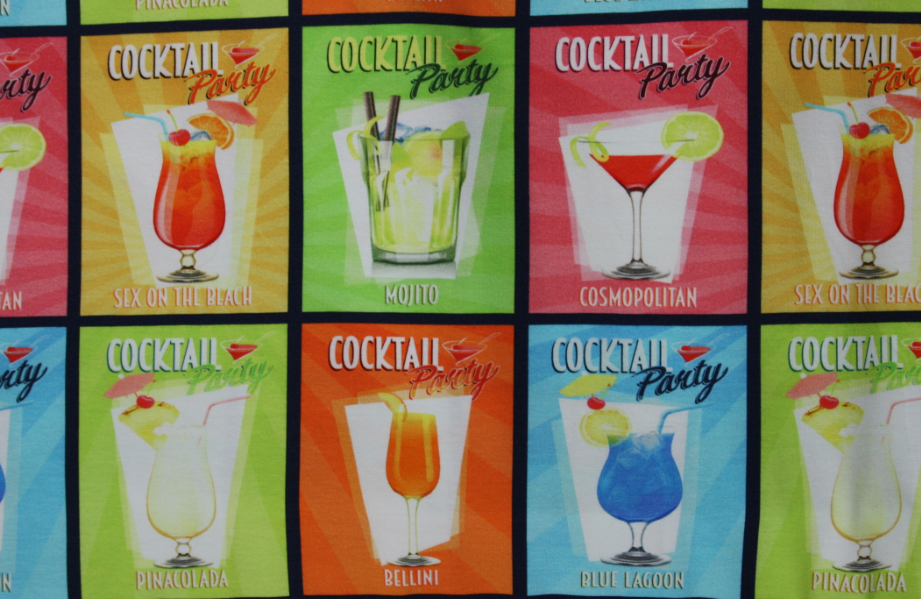 Fabric" Cocktail for two"