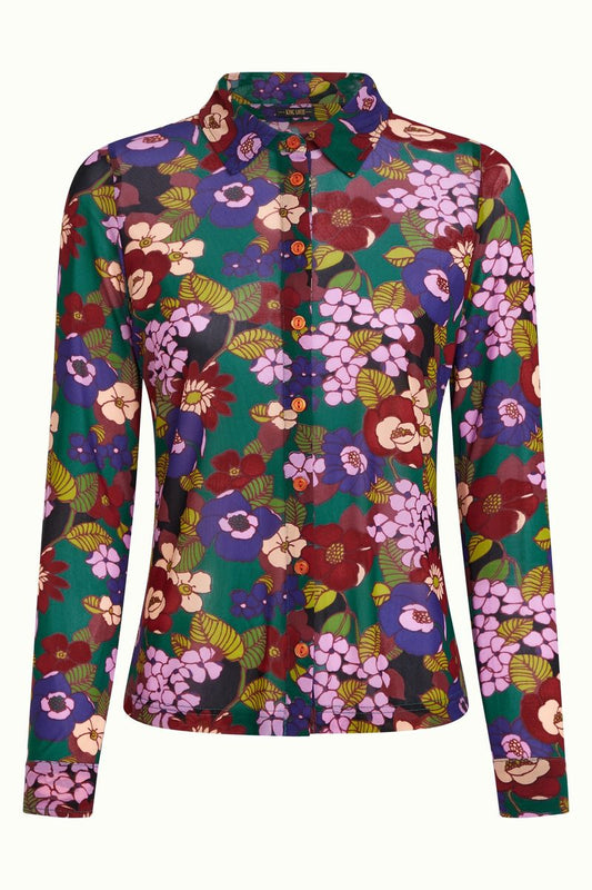 King Louie blouse Ramone Mesh