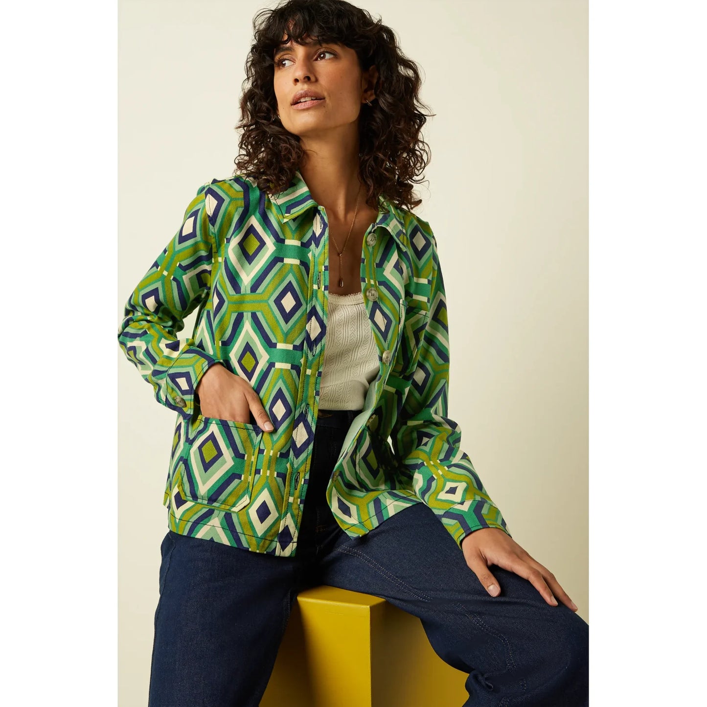 King Louie Ellen Jacket Cadiz