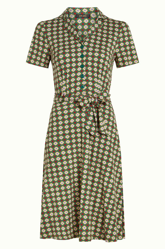 King Louie Sheeva dress Jade