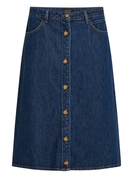 King Louie Marie skirt playa denim