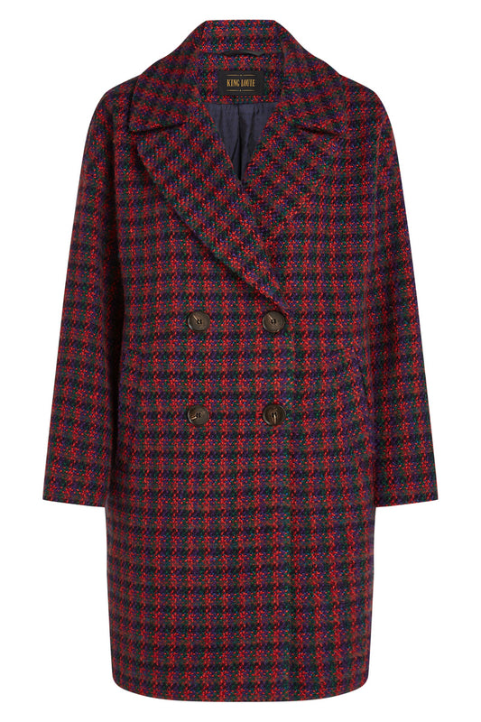 King Louie Nia coat Rosey