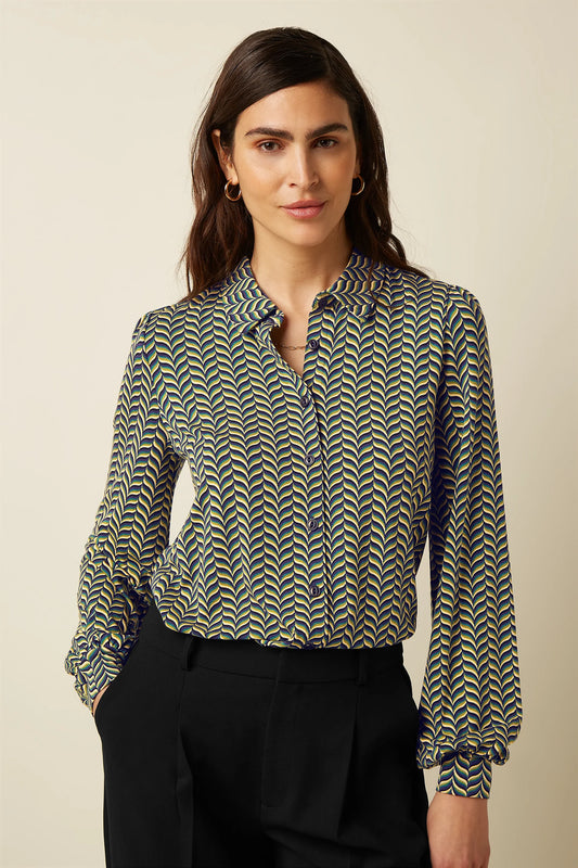 King Louie Maisie blouse Marais