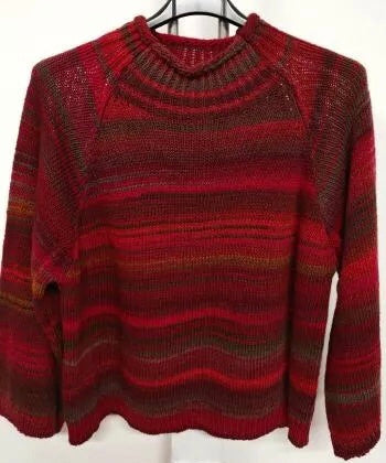Multicoloured wool mix sweater
