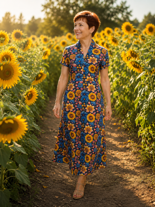 In a field of roses, choose to be a sunflower