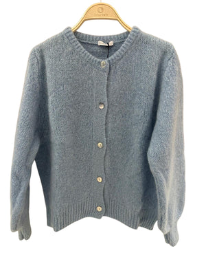 Kid mohair blend cardigan