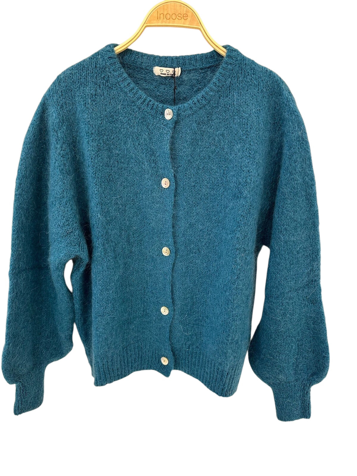 Kid mohair blend cardigan